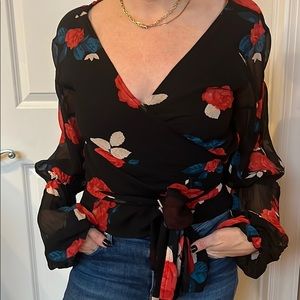 Club Monaco wrap shirt